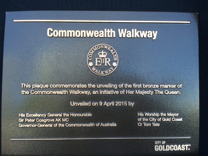 Commonwealth Walkway Launch Gold Coast