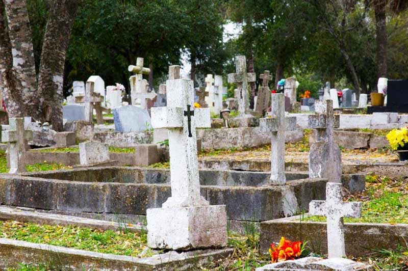 solving shortage of cemetery space